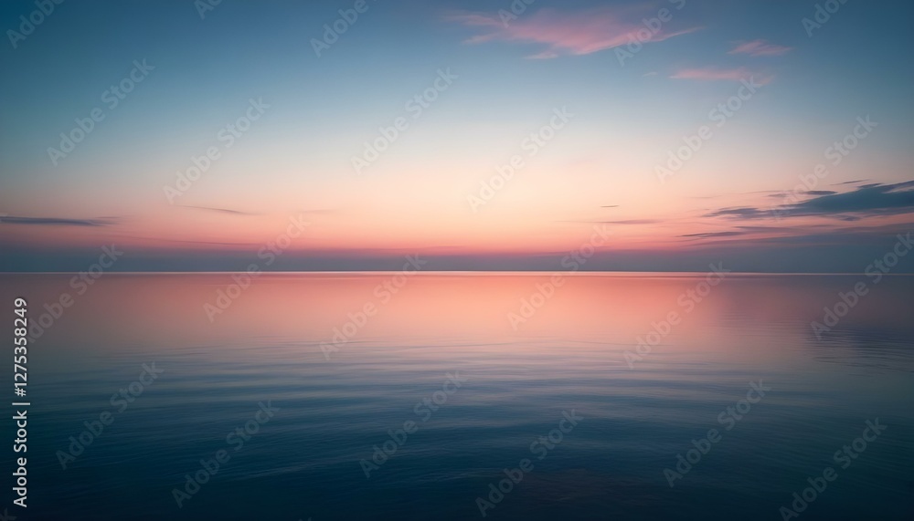 Simple calm blue sea, ocean under a sunset sky. Gradient sky, gradient sea, colourful, pink sky, purple sky, blue sky, orange sky. Calm mood, mood photo, sea, sky background. Landscape. heaven, dawn. Simple calm blue sea, ocean under a sunset sky. Gradient sky, gradient sea, colourful, pink sky, purple sky, blue sky, orange sky. Calm mood, mood photo, sea, sky background. Landscape. heaven, dawn.
