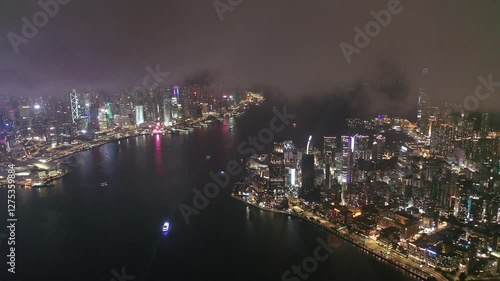 Wallpaper Mural Hong Kong Timelapse of Hong Kong city at night Torontodigital.ca