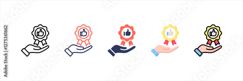 Credibility Multistyle Icon Set