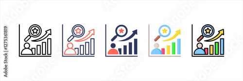 Reputation Multistyle Icon Set