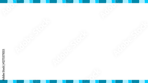 Background white with blue frame. Vector can be used for banners, posters, power points, templates, slides, etc.