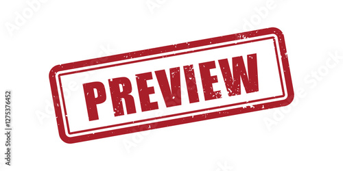 Preview Grunge Stamp Sign Illustration