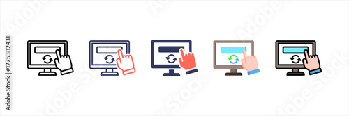 Subscription Multistyle Icon Set