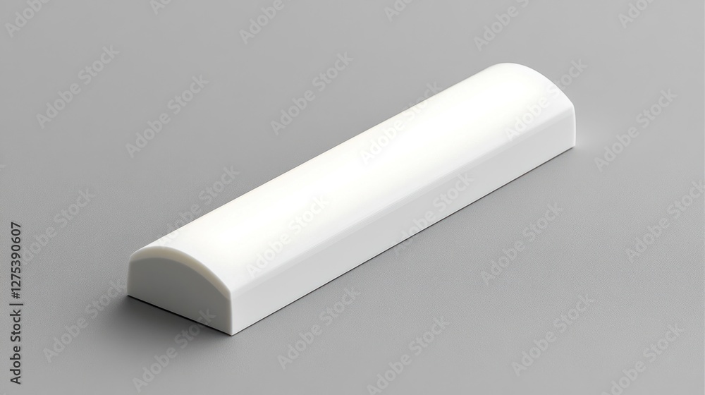 White LED light bar with rounded ends. White LED light bar with rounded ends.