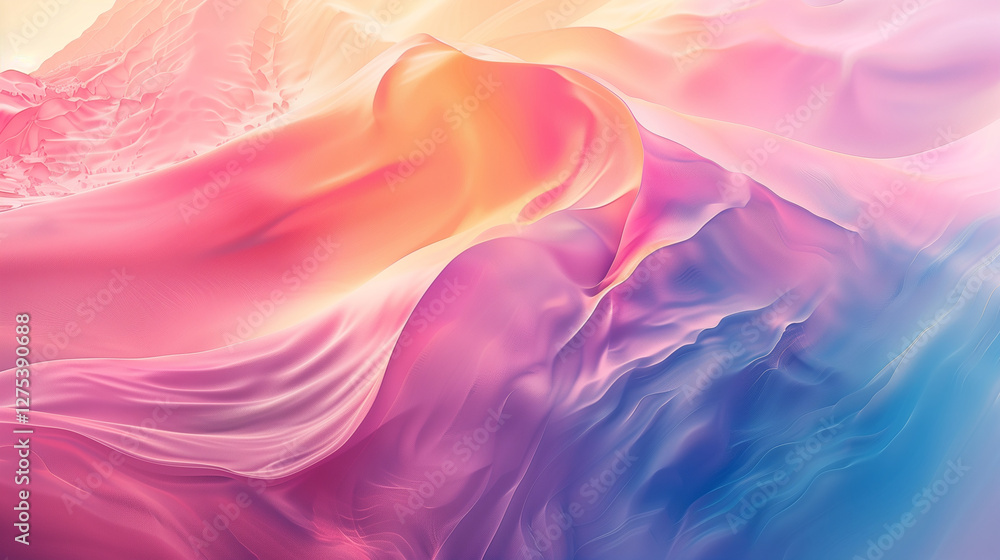 Fototapeta premium abstract colorful background with waves