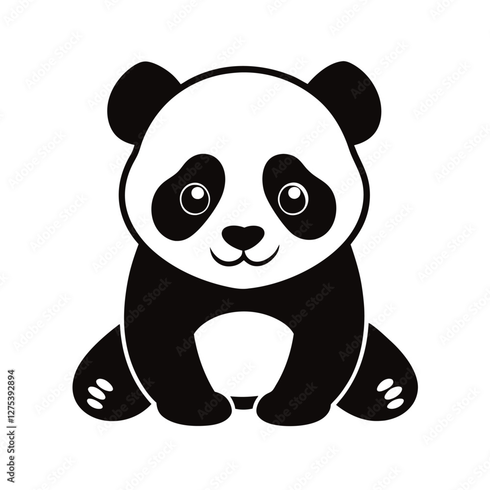 panda vector illustration panda vector illustration