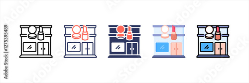 Store Multistyle Icon Set