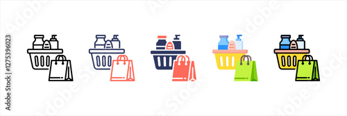 Goods Multistyle Icon Set