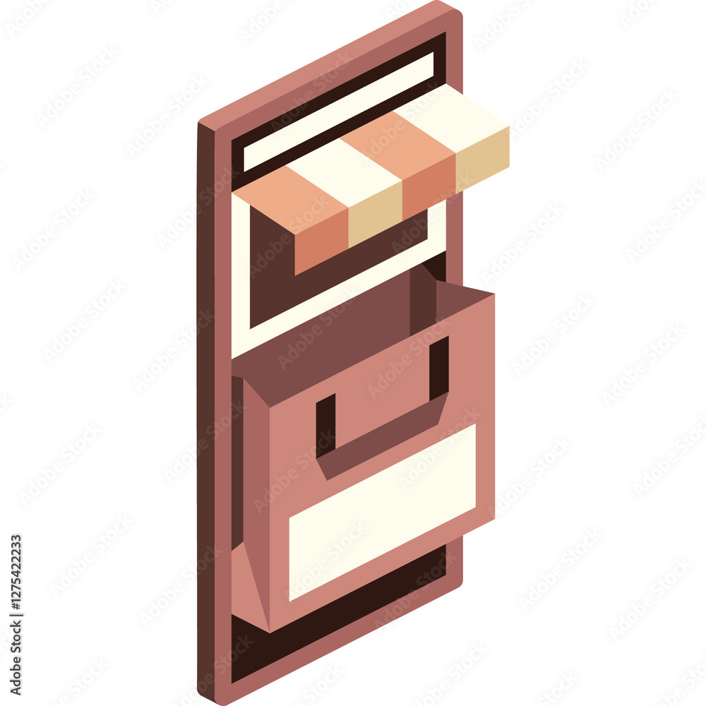 Shopping App Illustration Shopping App Illustration