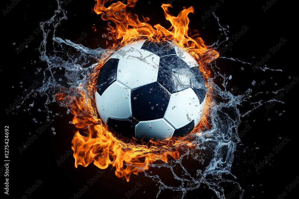 Naklejka premium soccer