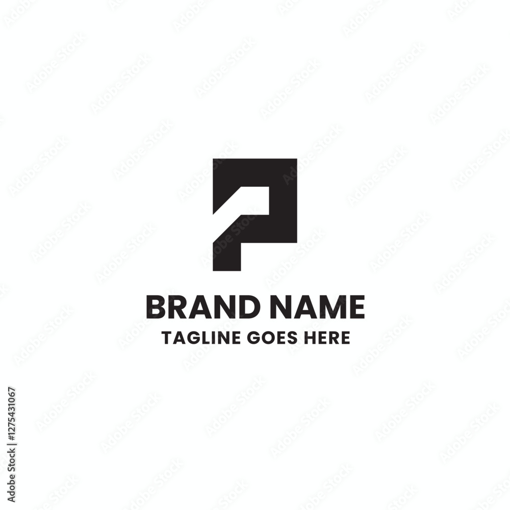 company P letter logo design company P letter logo design