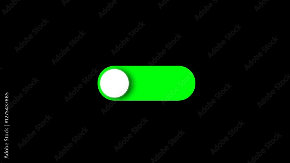 ON OFF toggles switch button animated on black Screen. Turn on off slider power button animation. ON and OFF toggles switch button transitioning motion video. slider power button User interface icon. ON OFF toggles switch button animated on black Screen. Turn on off slider power button animation. ON and OFF toggles switch button transitioning motion video. slider power button User interface icon.