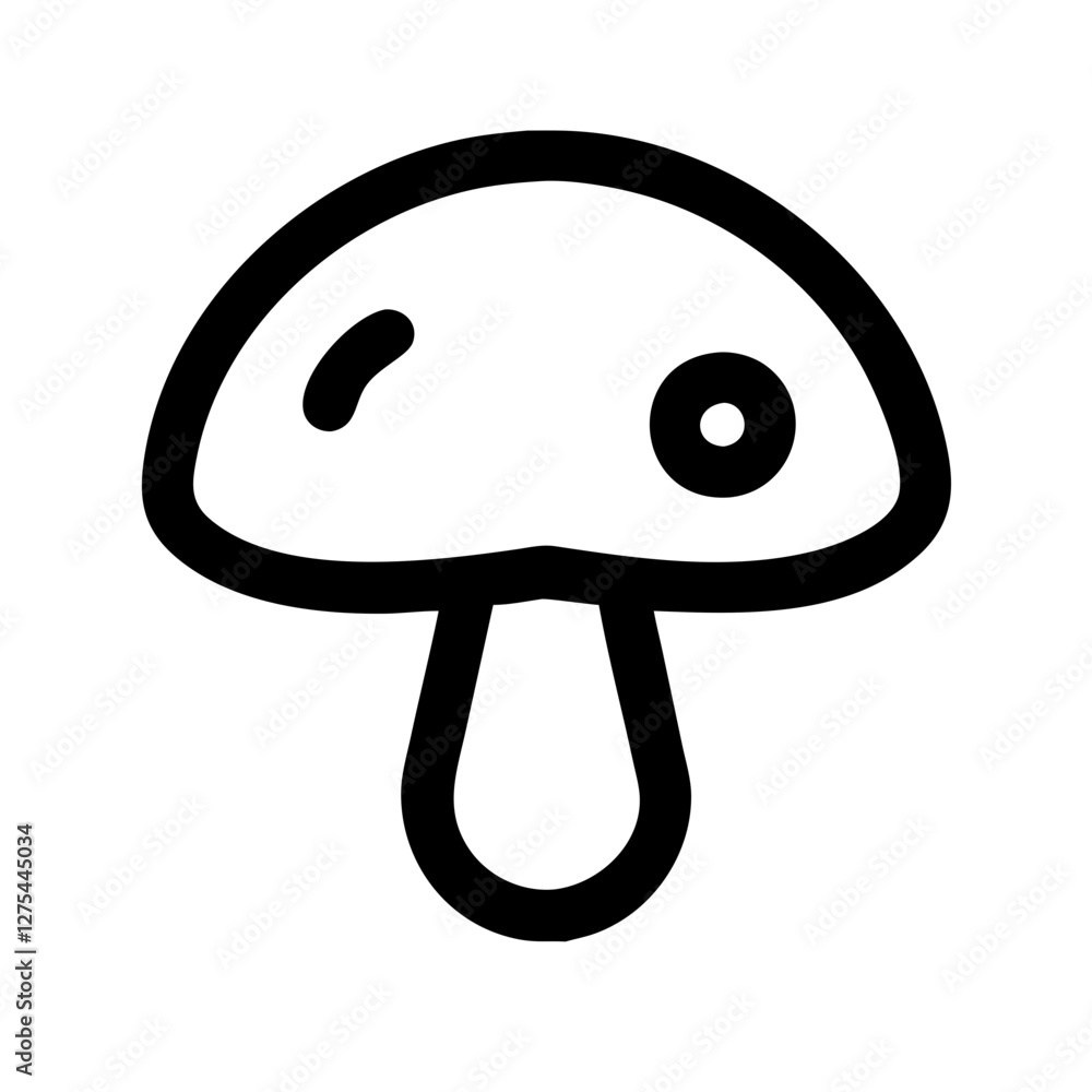 mushroom icon design