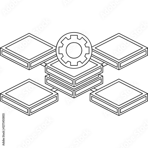 Data Integration Icon