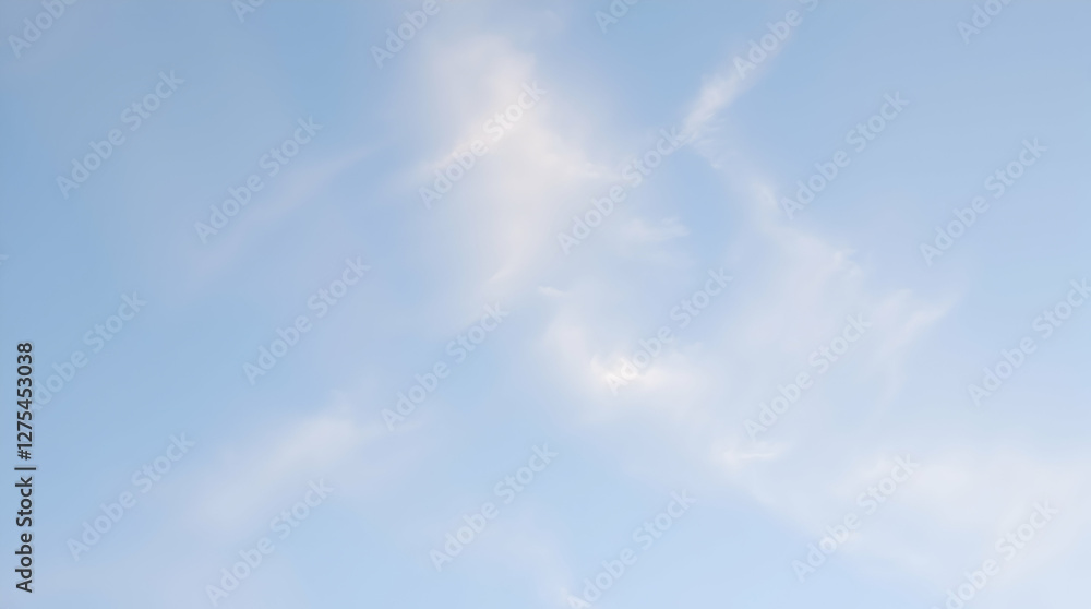A serene and peaceful image of soft clouds drifting in a clear blue sky, evoking calmness and tranquility, perfect for background or nature-themed designs. A serene and peaceful image of soft clouds drifting in a clear blue sky, evoking calmness and tranquility, perfect for background or nature-themed designs.