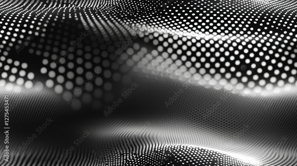 Abstract halftone dotted background seamless texture map pattern Abstract halftone dotted background seamless texture map pattern