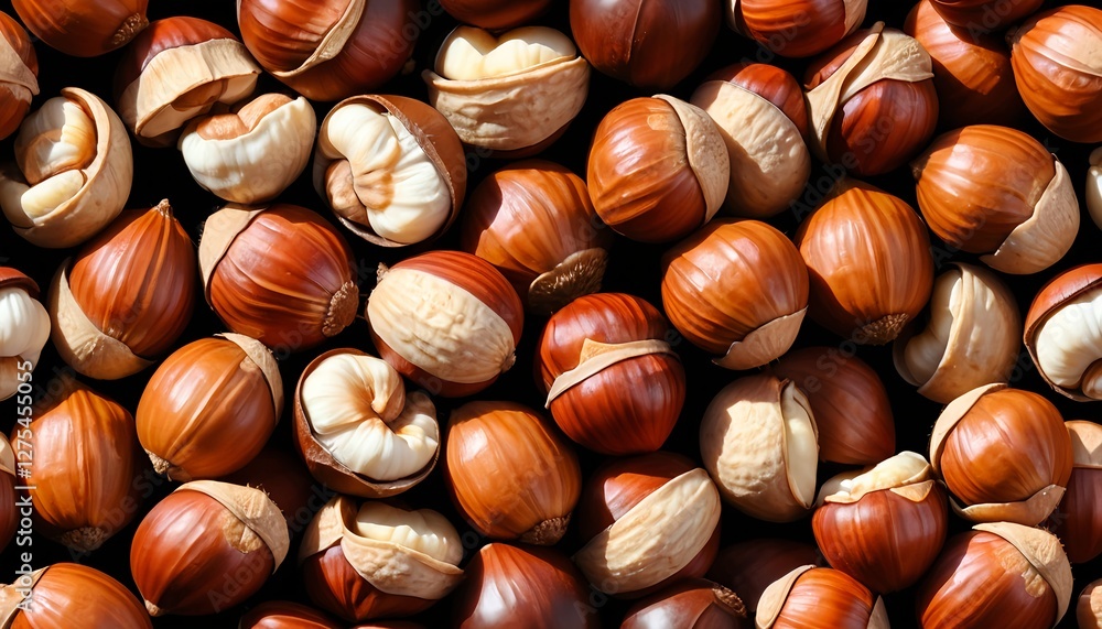 Roasted Chestnuts Close Up Roasted Chestnuts Close Up