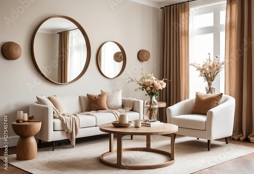 Modern Minimalist Living Room Interior Design