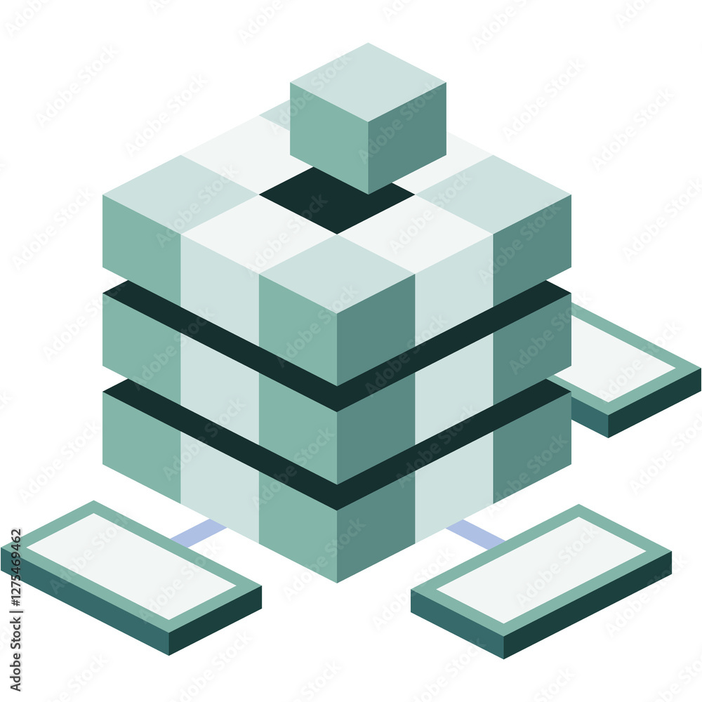 Fototapeta premium Big Data Illustration
