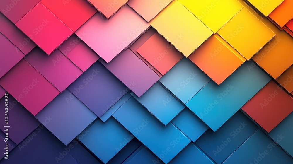 This image showcases an eye-catching arrangement of vibrant colorful blocks layered artistically, reflecting modern aesthetics and a creative approach to abstract design. This image showcases an eye-catching arrangement of vibrant colorful blocks layered artistically, reflecting modern aesthetics and a creative approach to abstract design.