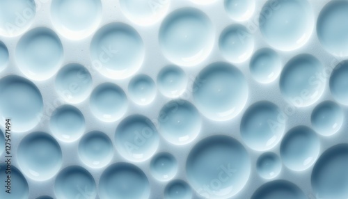 Wallpaper Mural Close-up of water droplets on a smooth surface. Torontodigital.ca