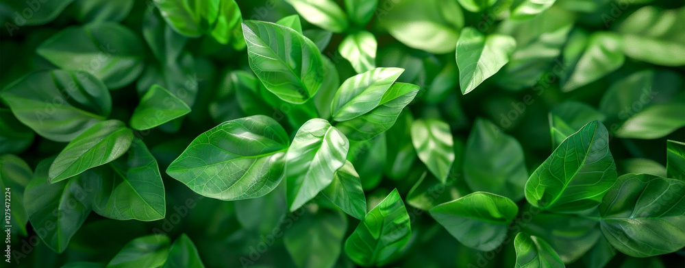 Nature banner with lush green leaves symbolizing sustainability. Concept of eco-friendly living, organic farming and nature conservation. Perfect for environment, wellness and green lifestyle visuals Nature banner with lush green leaves symbolizing sustainability. Concept of eco-friendly living, organic farming and nature conservation. Perfect for environment, wellness and green lifestyle visuals