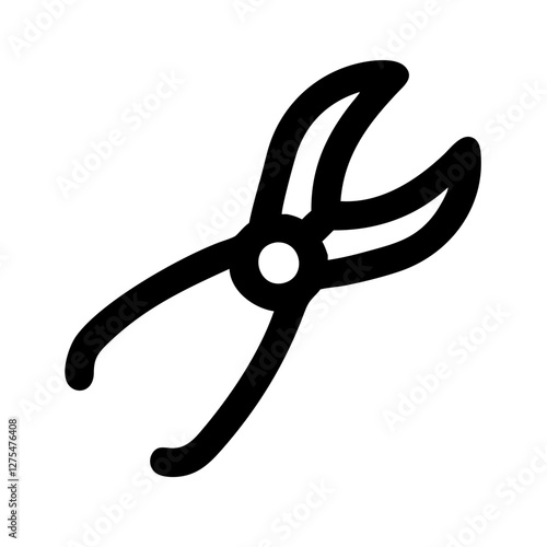 pruning shears icon design