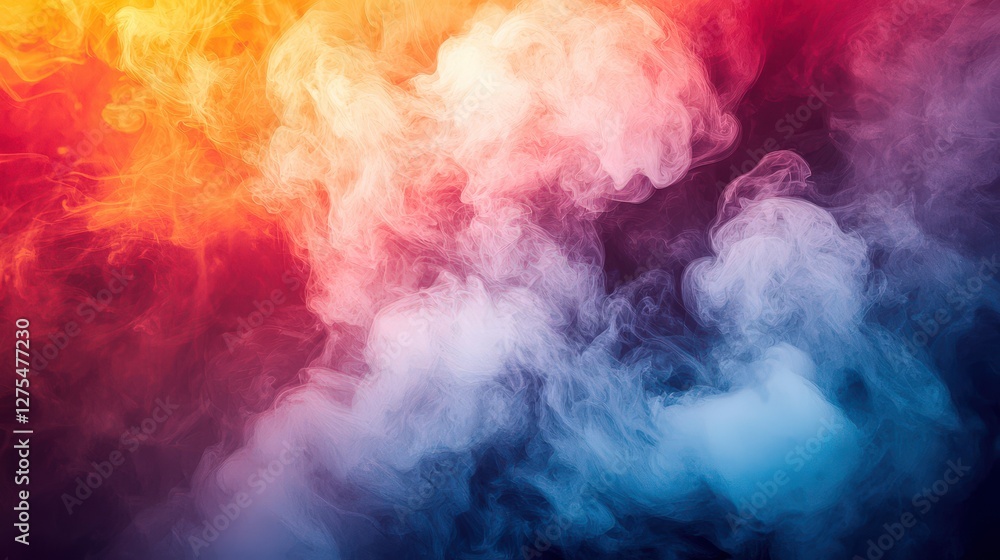 This image features a captivating blend of colorful smoke, creating a mesmerizing abstract atmosphere that evokes a sense of beauty and mystery in visual form. This image features a captivating blend of colorful smoke, creating a mesmerizing abstract atmosphere that evokes a sense of beauty and mystery in visual form.