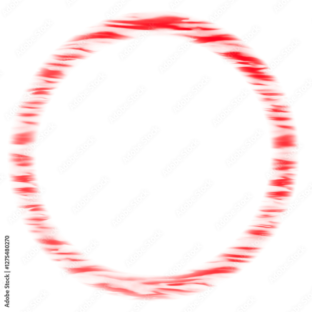 Fototapeta premium red round frame