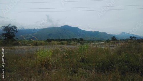 panorama of the mountains