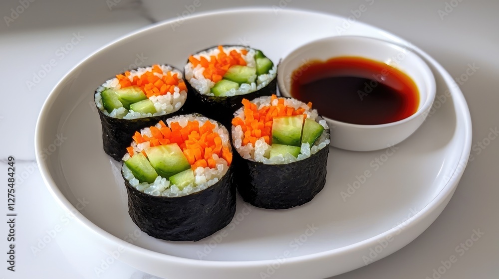 Sushi preparation process japanese cuisine food photography indoor setting close-up view culinary art Sushi preparation process japanese cuisine food photography indoor setting close-up view culinary art
