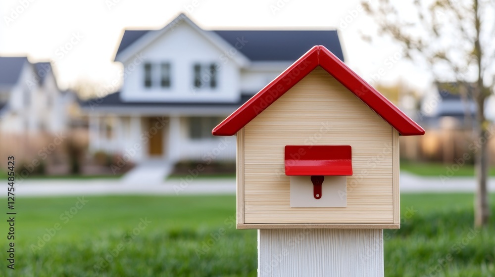 Rural Package Delivery Service at a Small Town Post Office with Copy Space for Text Rural Package Delivery Service at a Small Town Post Office with Copy Space for Text