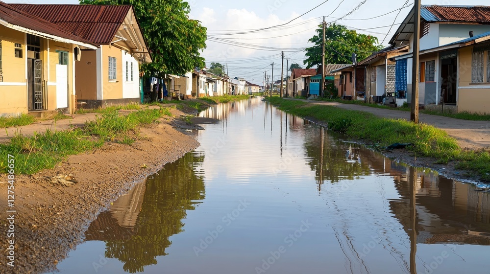 Urban Mosquito Breeding Grounds: High-Risk Habitats for Disease Spread with Copy Space Urban Mosquito Breeding Grounds: High-Risk Habitats for Disease Spread with Copy Space