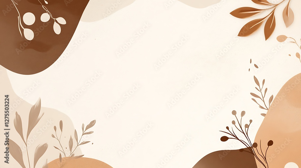 Autumn leaves abstract background design Autumn leaves abstract background design