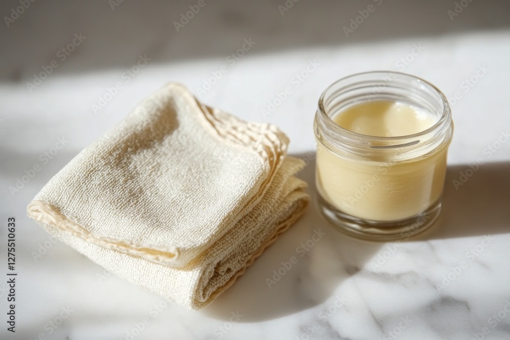 Natural Skincare Essentials: Organic Cotton Towels & Face Cream Natural Skincare Essentials: Organic Cotton Towels & Face Cream