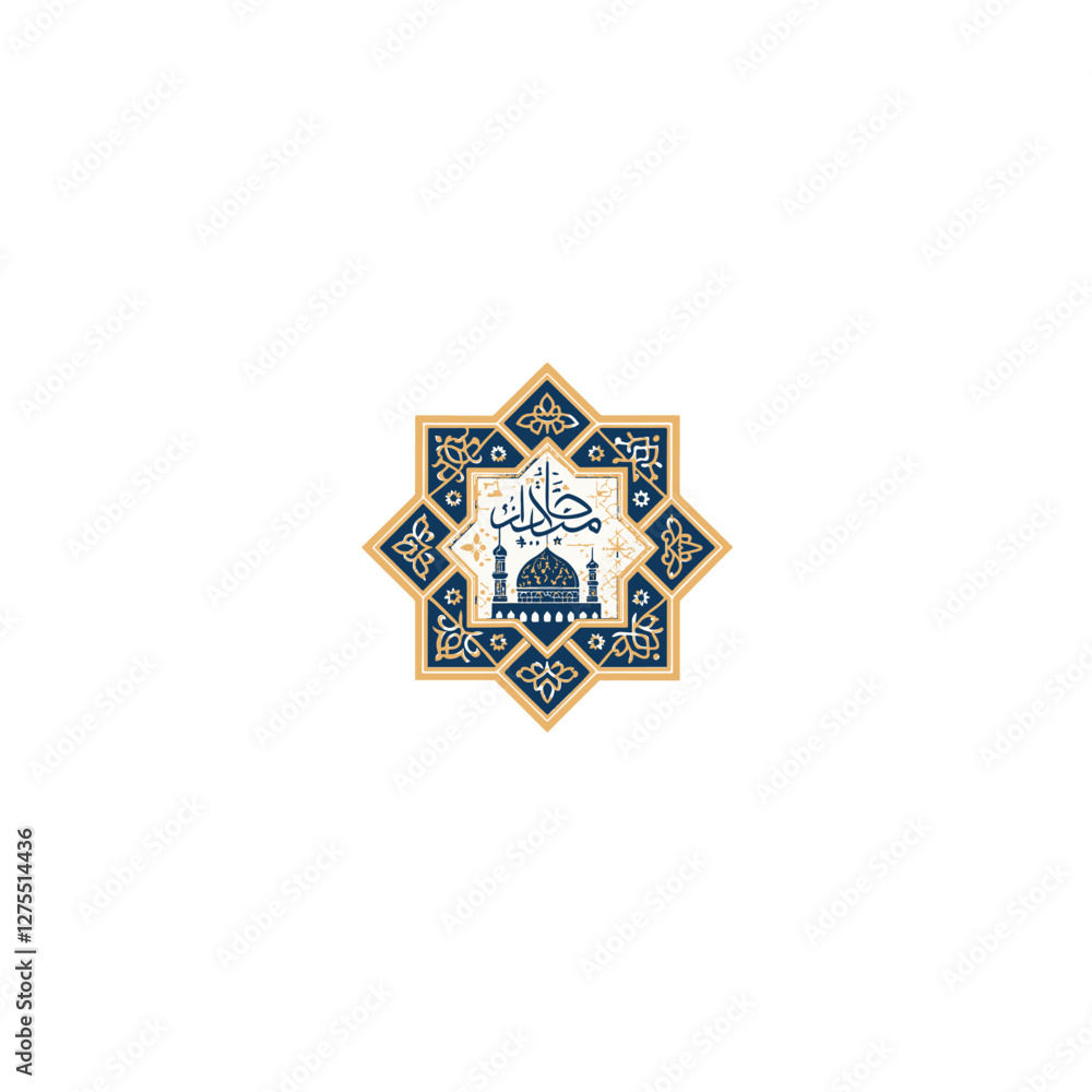 Arabic islamic logo design,Eid Al fitr logo, Ramadan kareem design, Mosque icon crescent moon Vector design greeting islamic symbol Arabic islamic logo design,Eid Al fitr logo, Ramadan kareem design, Mosque icon crescent moon Vector design greeting islamic symbol