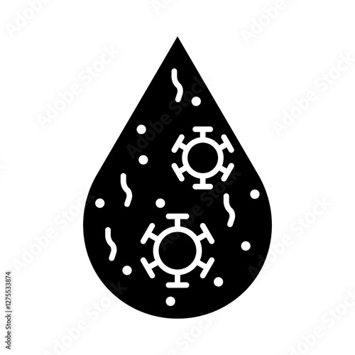 Dirt water icon