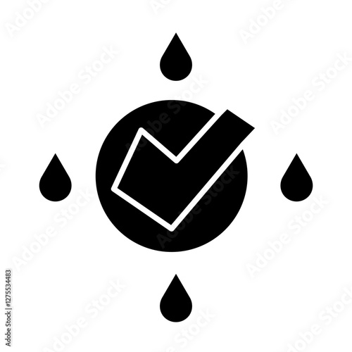 Clean water icon