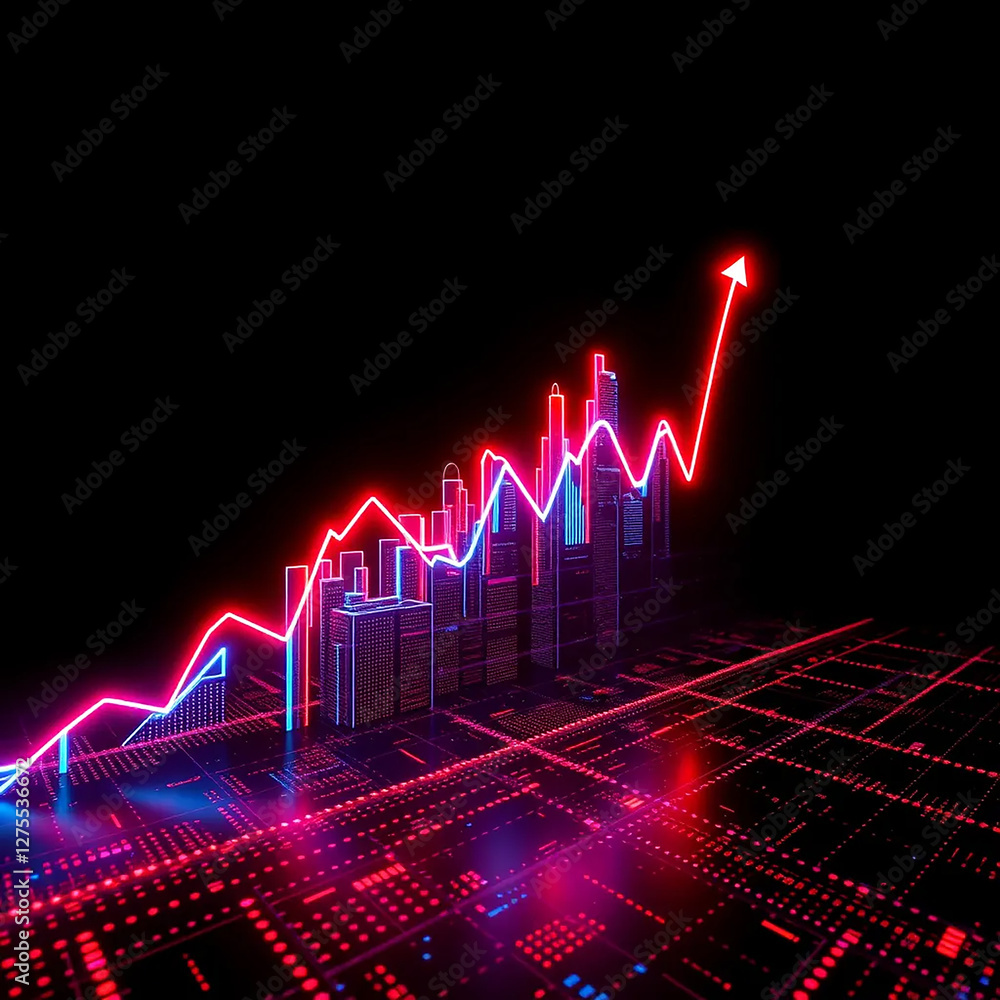 stock market graph stock market graph