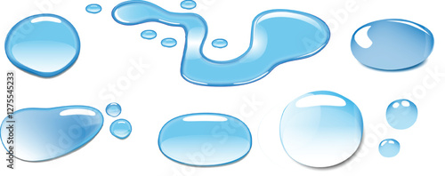 drop oil droplet water liquid vector icon serum transparent yellow isolated gel background drip gold clear realistic white ball olive argan collagen texture beauty cosmetic top design golden splash vi