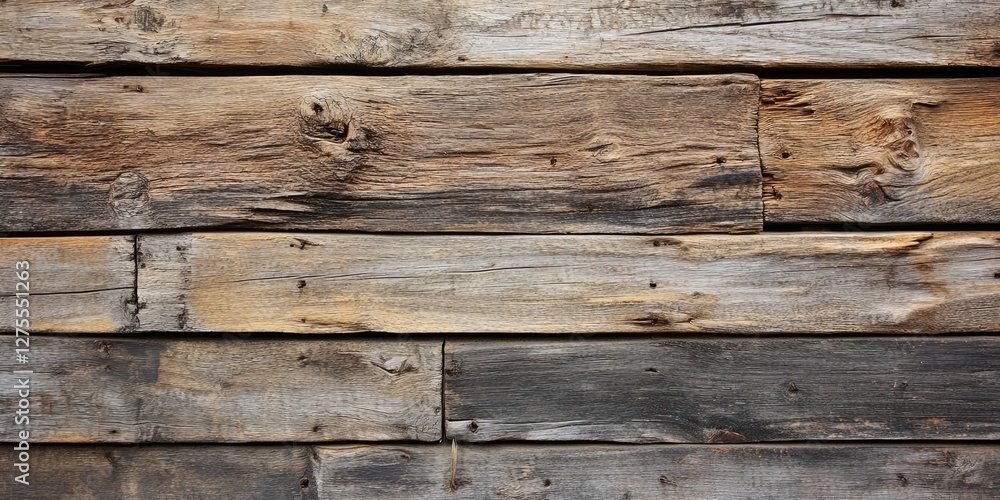Textured background of aged wooden planks in shades of brown and grey, showcasing erosion details with horizontal alignment and a rustic appeal. Textured background of aged wooden planks in shades of brown and grey, showcasing erosion details with horizontal alignment and a rustic appeal.
