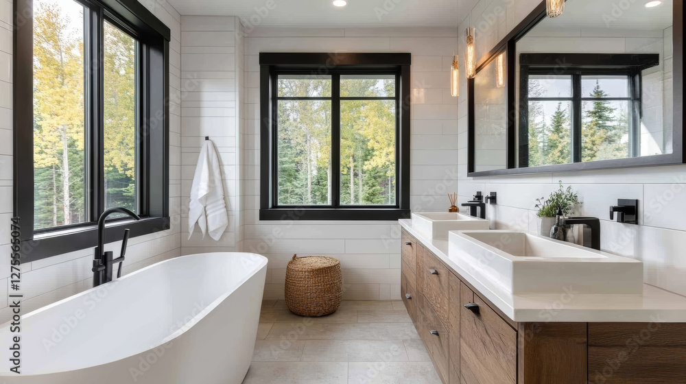 Faucets and Fixtures Sleek Faucets: Choose modern, high-quality faucets with finishes like matte black, brushed nickel, or polished chrome for a clean, contemporary look. Faucets and Fixtures Sleek Faucets: Choose modern, high-quality faucets with finishes like matte black, brushed nickel, or polished chrome for a clean, contemporary look.