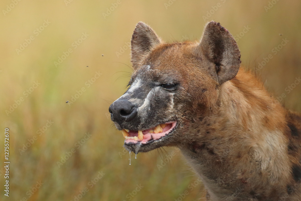 Obraz premium Tüpfelhyäne / Spotted hyaena / Crocuta crocuta..