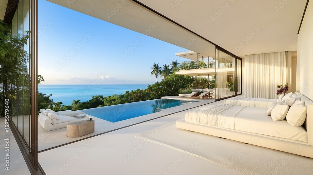 Ocean view luxury bedroom suite Ocean view luxury bedroom suite
