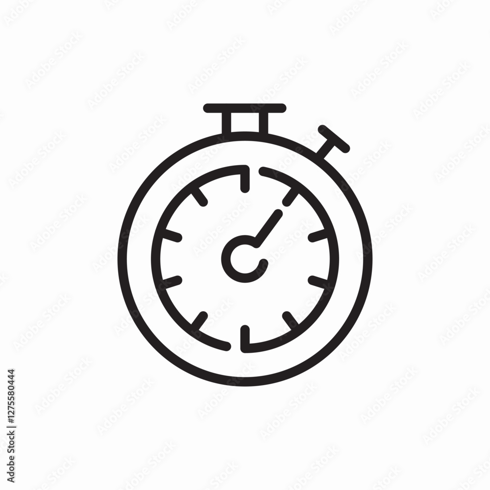 stopwatch time speed icon vector sign stopwatch time speed icon vector sign