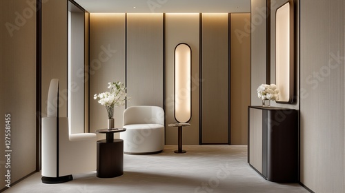 modern office interior, generated ai