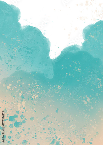 Watercolor background, wallpaper 