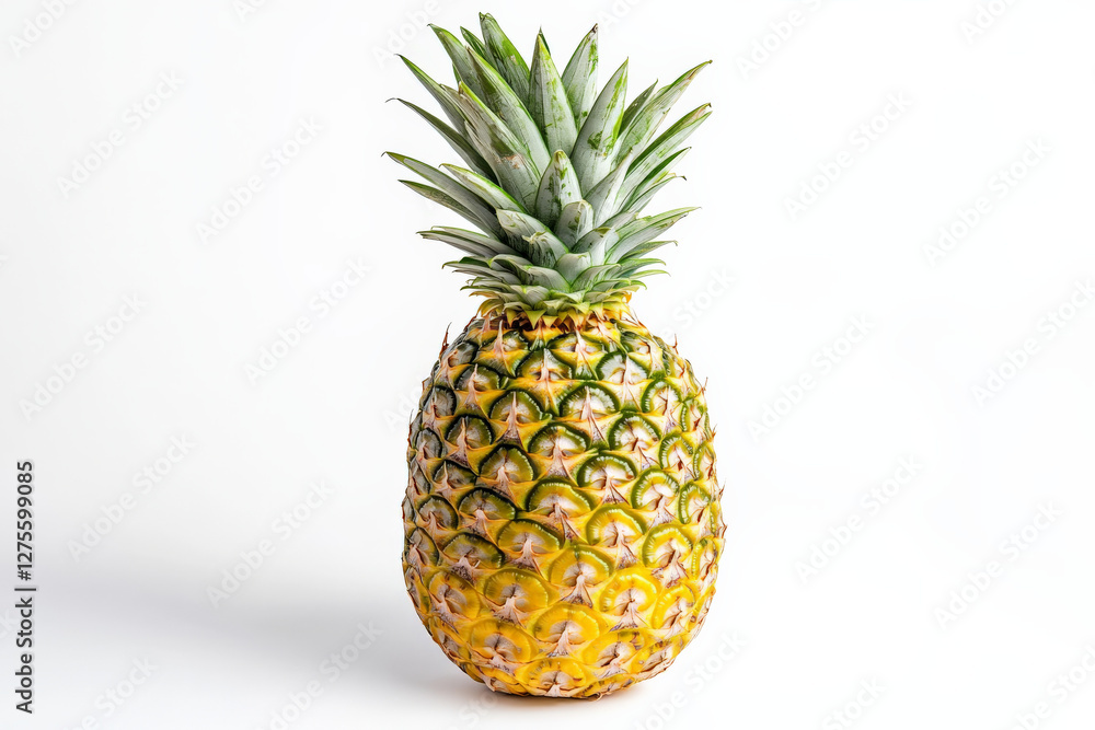 Whole Pineapple with Top Leaves perfectly Whole Pineapple with Top Leaves perfectly