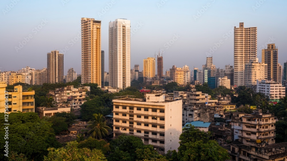 Awe-Inspiring Cityscape: High-Rise Buildings and Urban Development Awe-Inspiring Cityscape: High-Rise Buildings and Urban Development