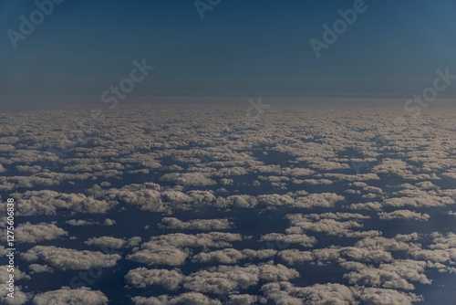 Obraz na plátne Aerial view of clouds